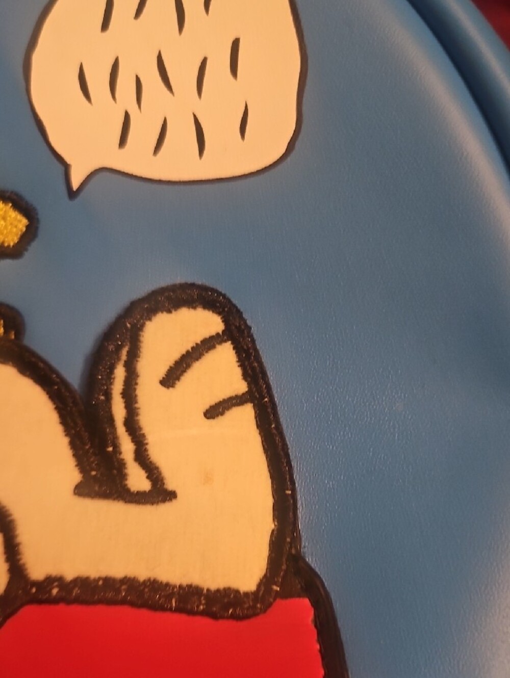 Loungefly Peanuts Blue Snoopy & Woodstock Backpack with Red Doghouse - Picture 3 of 16